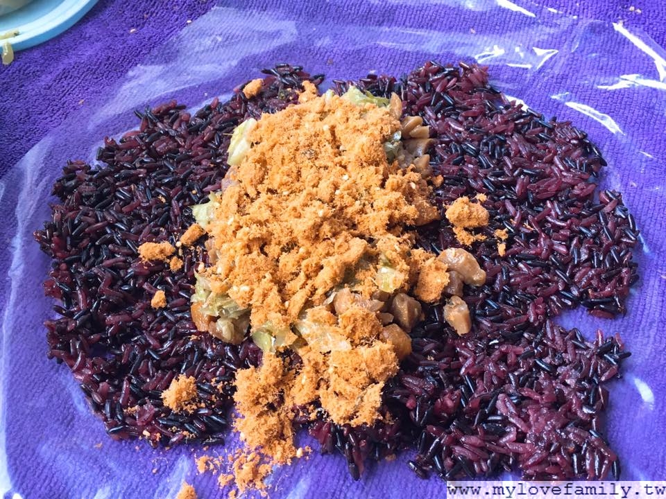紫米飯糰